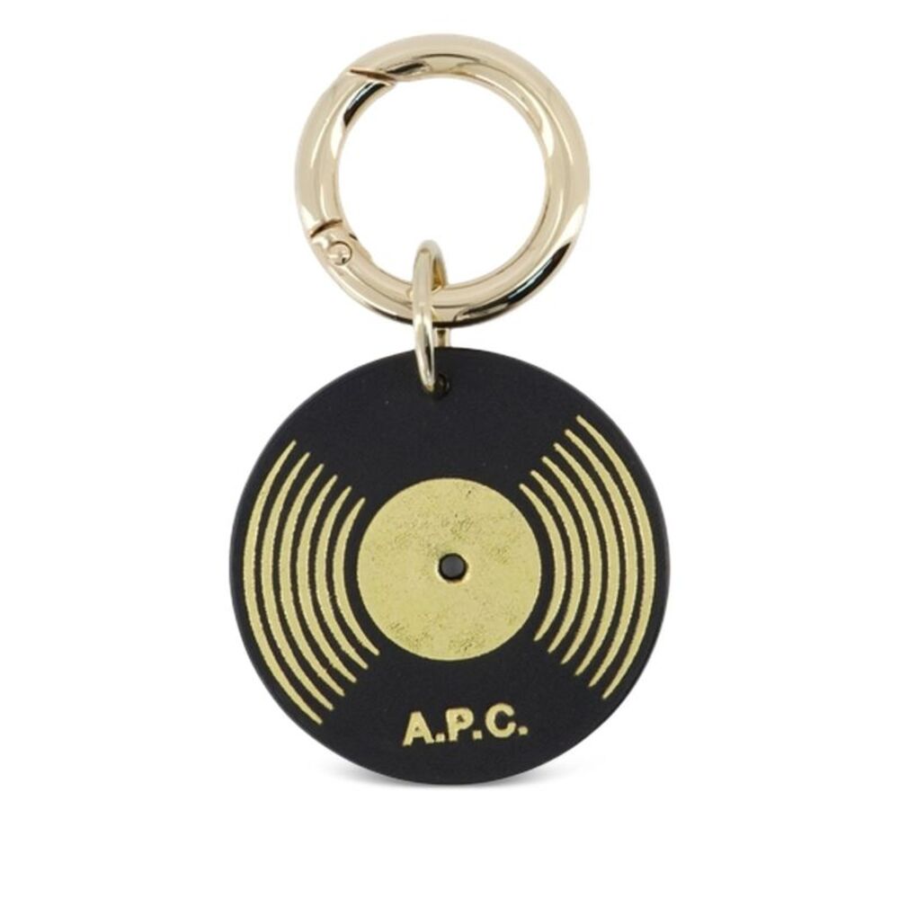 A.P.C. Black Keyrings & Chains Men